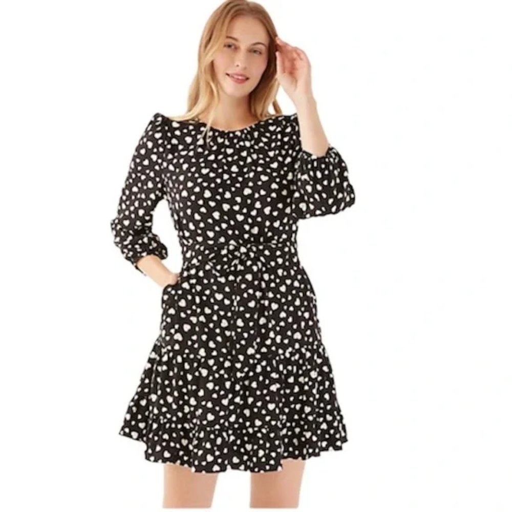 Kate Spade Heart Pop Shift Dress Size Medium